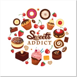 Sweets Addict Posters and Art